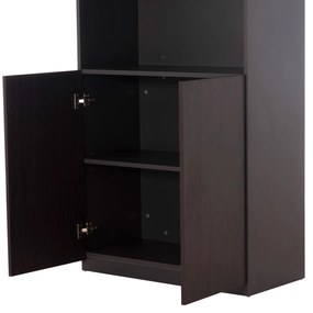 Βιβλιοθήκη γραφείου επαγγελματική Rosewood 80Χ40Χ200 Υεκ. 80x40x200 εκ.