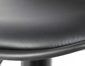 ΚΑΡΈΚΛΕΣ &amp; ΠΟΛΥΘΡΌΝΕΣ ISAK BLACK BAR STOOL HD6215