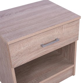 Κομοδίνο με 1 συρτάρι Laney Sonama 45x35,5x47Υ εκ. 45x35.5x47 εκ.