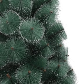 vidaXL Τεχνητό Χριστουγεννιάτικο Δέντρο 300 LEDs Πράσινο 180 cm PET