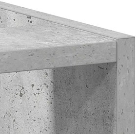Κάτω ντουλάπι σκυρόδεμα γκρι 40x44,5x81,5cm Κατασκευασμένο ξύλο - Γκρι