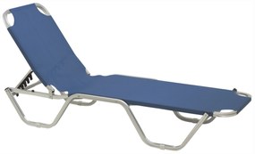 Metaxakis   Sun-Lounger Florida/K Blue*  metax-01-02-233 διάστ.195.0000 x 60.0000 x 29.0000