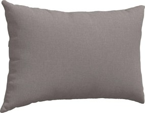 vidaXL Μαξιλάρι Καναπέ 2 pcs ύφασμα Taupe 60 x 40 cm