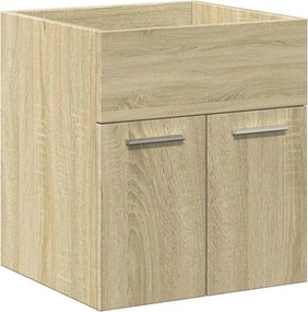 vidaXL Σετ Επίπλων Μπάνιου 2 Τεμαχίων Sonoma Δρυς Επεξεργασμένο Ξύλο