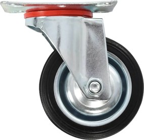 vidaXL Ρόδες Περιστρεφόμενες 12 τεμ. 75 χιλ.