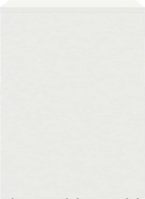 vidaXL Ντουλάπι τοίχου για γκαράζ Λευκό 60 x 40 x 53 εκ