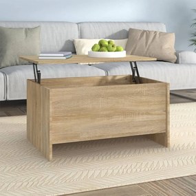 vidaXL Τραπεζάκι Σαλονιού Sonoma Δρυς 80x55,5x41,5 εκ. Επεξεργ. Ξύλο