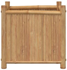 vidaXL Ζαρντινιέρα 50x50x50 εκ. από Μπαμπού