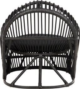 ΠΟΛΥΘΡΟΝΑ ENTROPY HM9840.03 ΦΥΣΙΚΟ RATTAN ΜΕ ΜΑΞΙΛΑΡΙ-ΜΑΥΡΟ 80x97x85Υεκ.