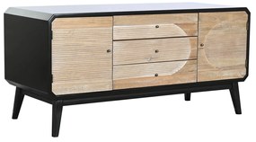 Τηλεόραση DKD Home Decor 120 x 50 x 58 cm Μαύρο Ξύλο
