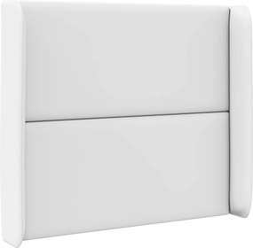 vidaXL Αυτί Κεφαλής Λευκό 80 x 16 x 4 εκ. PVC