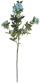 Τεχνητό Λουλούδι 00-23304-4 76cm Blue Marhome Πλαστικό, Ύφασμα