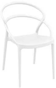 Καρέκλα Pia Siesta-Λευκό-54φ 56β 82ψ εκ.  (4 τεμάχια)