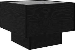 vidaXL Τραπεζάκι σαλονιού Μαύρη δρυς 40 x 40 x 30 cm
