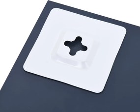 vidaXL Καθρέφτης Τοίχου με Ράφι 40 x 60 εκ. από Ψημένο Γυαλί
