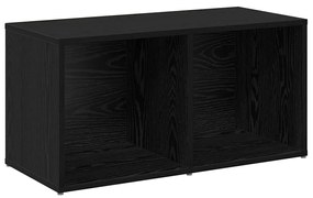 vidaXL Σετ επίπλου τηλεόρασης 4 pcs Μαύρη δρυς 37 x 35 x 72 εκ.