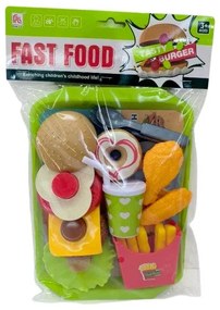Παιδικό σετ Fast Food - 21pcs - 6628-3