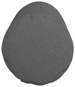 vidaXL Μαξιλάρια Στήριγμα 2 pcs Σκούρο Γκρι Ø 25 x 70 cm ύφασμα