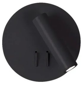 Απλίκα Φωτιστικό Τοίχου LED Μαύρο Moby 4188201 Viokef-4188201-Μαύρο 4188201