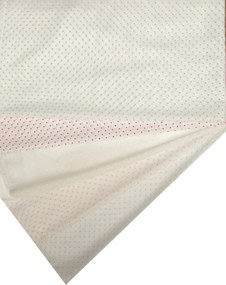 Κουρτίνα με Τρέσα 280x270 Κονφετί Λευκό Viopros