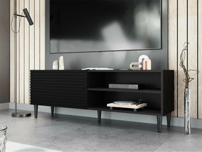Τραπέζι Tv Comfivo H104, Μαύρο, 150x53x40cm, 24 kg | Epipla1.gr