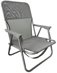 Καρέκλα Παραλίας 816286 53x58x70cm Grey Ankor