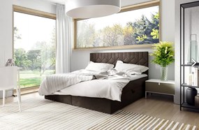 Επενδυμένο κρεβάτι Box 5-Kafe-140 x 200