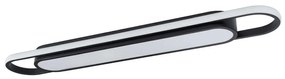 Φωτιστικό Οροφής-Πλαφονιέρα Igor 61218 81x13x4,5cm Led 5760lm 48W Black GloboStar