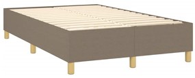 ΚΡΕΒΑΤΙ BOXSPRING ΜΕ ΣΤΡΩΜΑ TAUPE 120X200 ΕΚ. ΥΦΑΣΜΑΤΙΝΟ 3137065