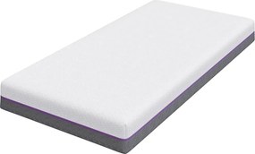 vidaXL Στρώμα Αφρού Μνήμης Μέτριο 120 x 200 cm Λευκό και Γκρι