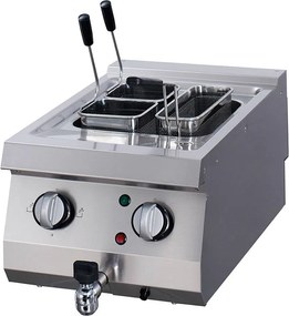 Heavy Duty Pasta Cooker - 1 x 20L - Single Unit - 70cm Deep - Electric
