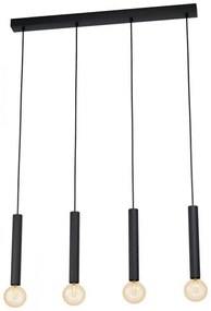 Φωτιστικό Οροφής-Ράγα 98057 Black Cortenova Eglo Metal