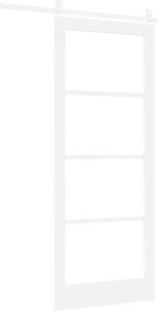 vidaXL Συρόμενη Πόρτα ORKDAL Λευκό 86 x 211 cm Μασίφ ξύλο πεύκου
