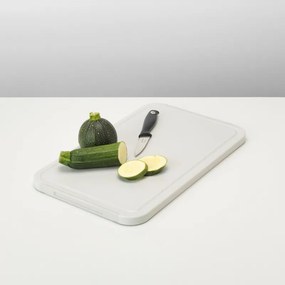 Τραπέζι κοπής και σερβιρίσματος Brabantia Tasty+ 1003308, 40x25 cm, Αντιολισθητικό, Εύκολο στο καθάρισμα, Ανοιχτό γκρι