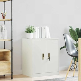 vidaXL Ντουλάπι αποθήκευσης Λευκός 60 x 40 x 70 εκ. Ατσάλι