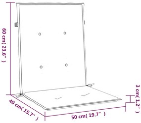 ΜΑΞΙΛΑΡΙΑ ΚΑΡΕΚΛΑΣ ΚΗΠΟΥ ΜΕ ΠΛΑΤΗ 2 ΤΕΜ. TAUPE 100 X 50 X 3 ΕΚ. 47562