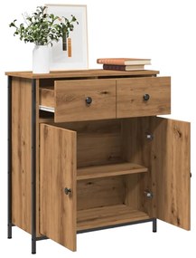 Ντουλάπι Αρτισιανή Δρυς 70 x 30 x 80 εκ. από Επεξεργ. Ξύλο