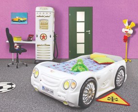 Κρεβάτι παιδικό Sleep car-Leuko