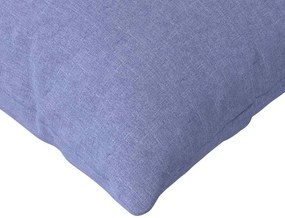 vidaXL Μαξιλάρι Καναπέ 2 pcs Μπλε τζην 145 x 40 εκ. ύφασμα
