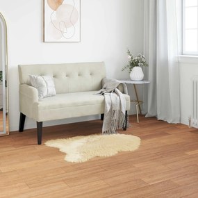 vidaXL Χαλί από τεχνητό πρόβειο δέρμα TAFALLA Κρεμ 50 x 80 cm
