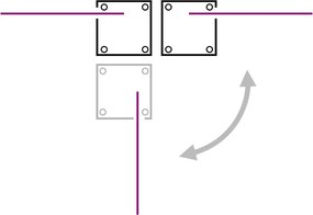 vidaXL Σκίαστρο Πλαϊνό Συρόμενο Μαύρο 140 x 1000 εκ.