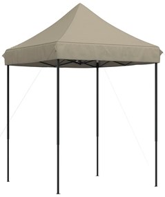 Τέντα Εκδηλώσεων Πτυσσόμενη Pop-Up Taupe 200x200x306 εκ. - Μπεζ-Γκρι