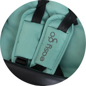 Καρότσι Μωρού με Αυτόματο Κλείσιμο "EASY GO" aloe