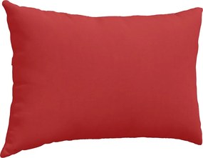 vidaXL Μαξιλάρι Καναπέ 2 pcs Κόκκινο 60 x 40 cm ύφασμα