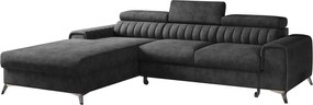 Γωνιακός καναπές Gregory-Anthraki-Αριστερή - 275.00Χ105.00Χ98.00cm