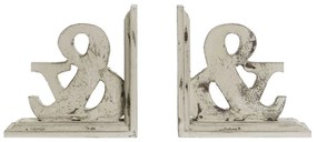 Bokstøtte DKD Home Decor Ξύλο MDF 26 x 12 x 26 cm