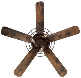 Ανεμιστήρας οροφής με φως 4 πτερύγια Barnett Westinghouse-7220540-Καφέ 7220540