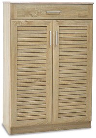 Intrahome Παπουτσοθήκη-ντουλάπι ELENA Intrahome 20 ζεύγων χρώμα sonoma 80x37x123εκ | SKU: INTRAPA-234111112