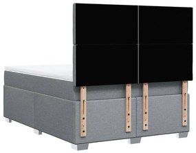 ΚΡΕΒΑΤΙ BOXSPRING ΜΕ ΣΤΡΩΜΑ ΑΝ. ΠΡΑΣΙΝΟ 160X200ΕΚ ΥΦΑΣΜΑΤΙΝΟ 3290553