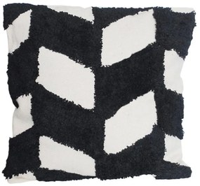 Μαξιλάρι Διακοσμητικό (Με Γέμιση) 00.02.23160 White-Black 45X45 Polyester,Βαμβάκι